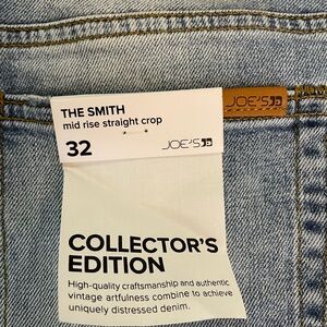 Joe's Jeans The Smith Mid Rise Straight Crop - Blue